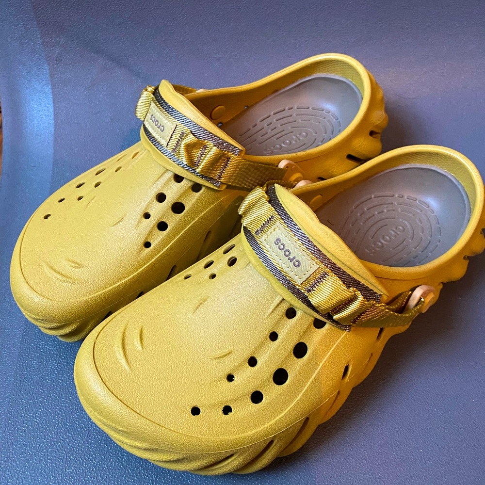 Crocs in Mustard Color - New/Unused- M10/W12